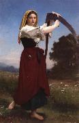 Adolphe William Bouguereau The Reaper Sweden oil painting artist